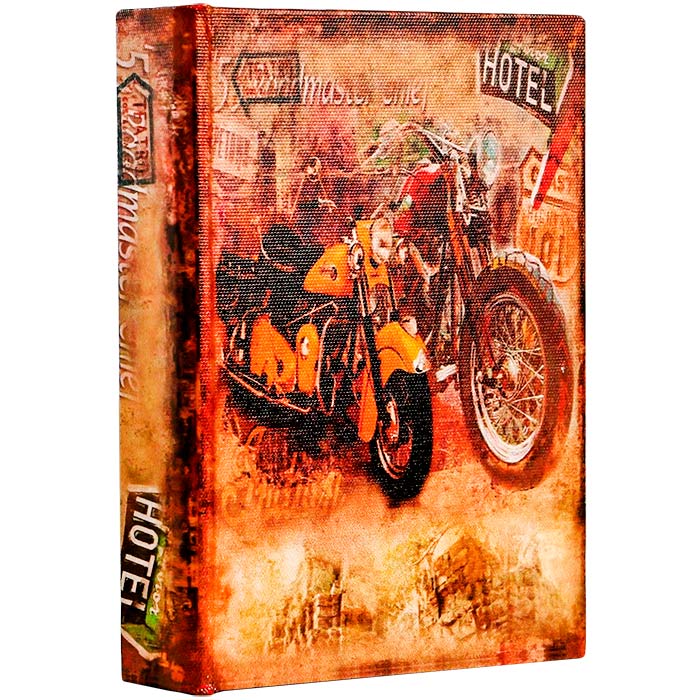 Шкатулка-книга Мотоциклы, 19 см